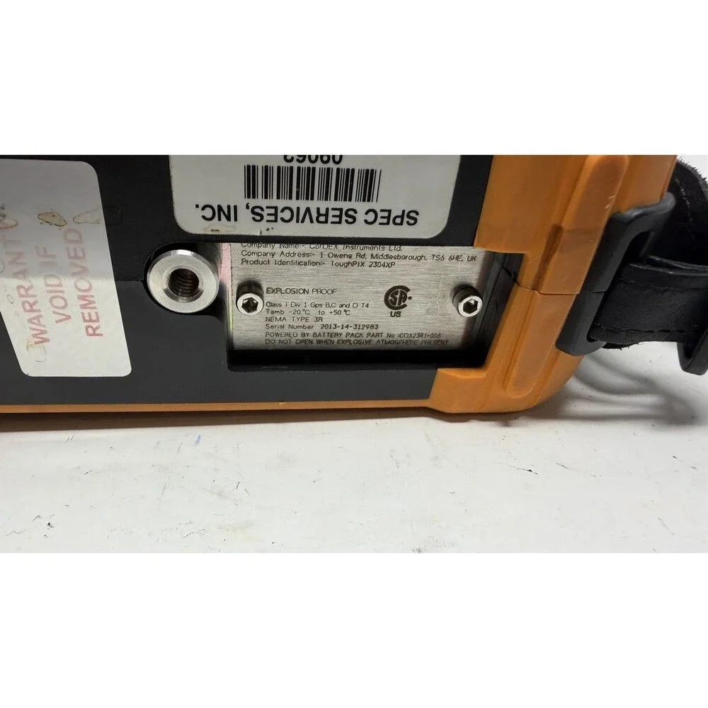 UNTESTED CORDEX INSTRUMENTS TOUGHPIX 2304XP EXPLOSION PROOF DIGITAL CAMERA